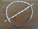 zilveren set ketting + armband [940], Verzenden, Nieuw, Zilver, Zilver