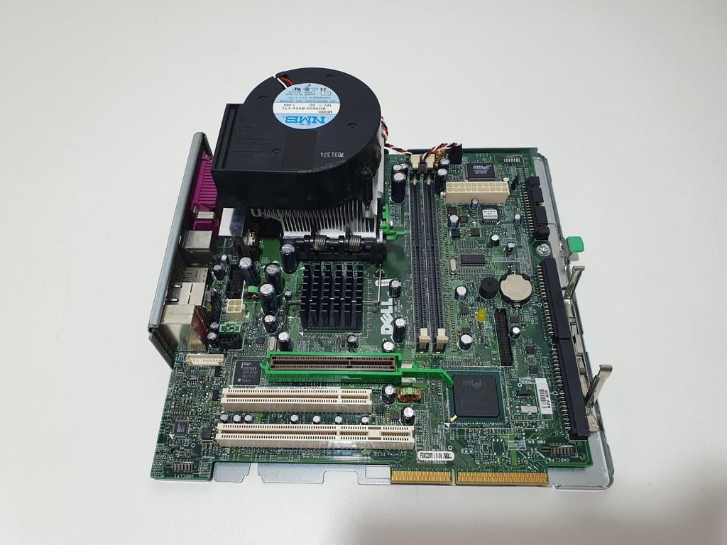 Dell Socket 478 Retro Moederbord + Pentium 4 2.0 GHz, Computers en Software, Moederborden, Gebruikt, Intel, DDR, Ophalen of Verzenden