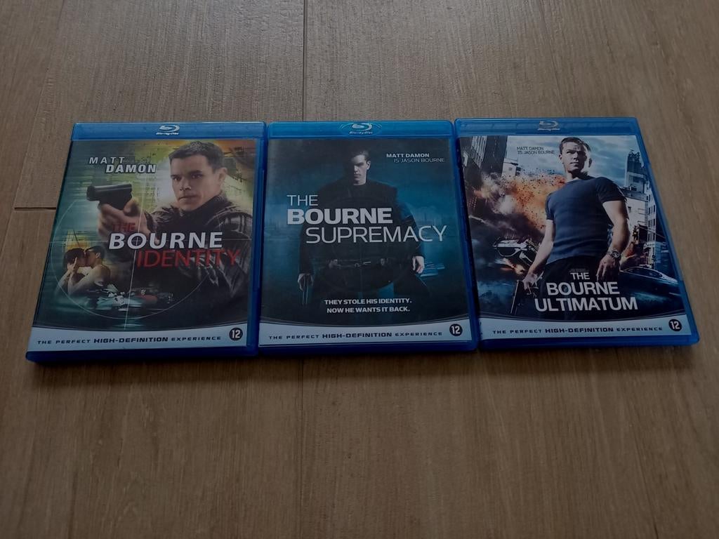 The Bourne trilogie, Matt Damon, Ophalen of Verzenden, Zo goed als nieuw, Actie