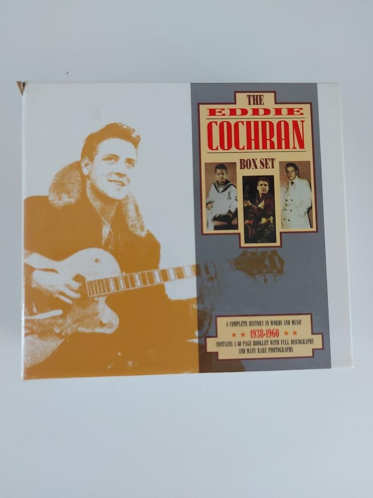 Eddie Cochran Box Set(4 cd's), Ophalen of Verzenden, Zo goed als nieuw