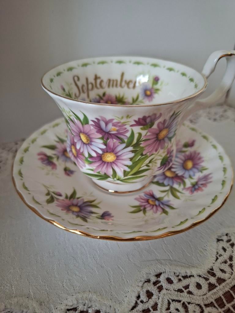 Royal Albert Flower of the Month September herenmodel, Ophalen of Verzenden