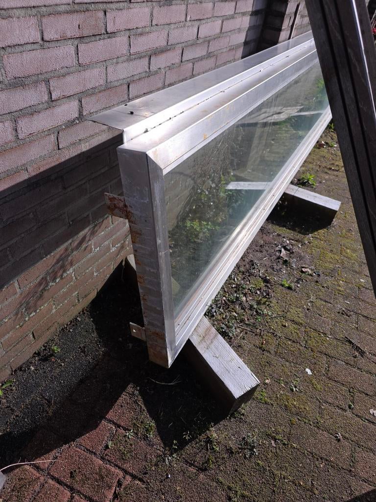 Groot koivijver raam, Ophalen of Verzenden, Gevelraam of Ruit