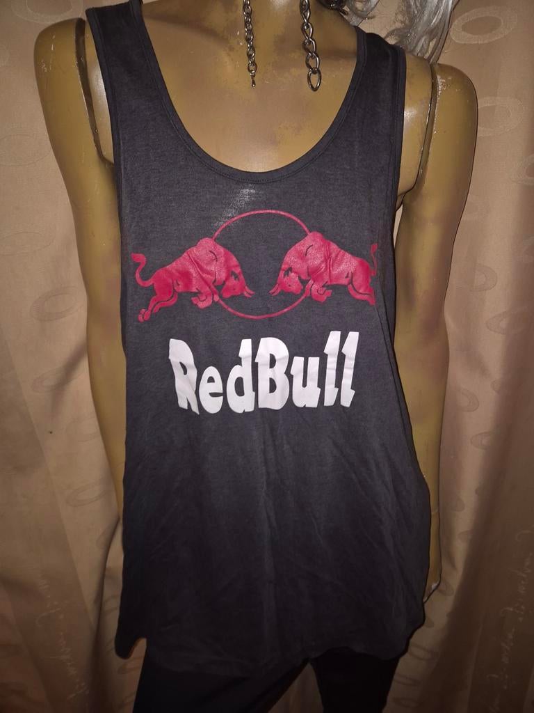 Red Bull tanktop maat XXL grijs zgan, Red bull, Maat 56/58 (XL), Ophalen of Verzenden, Zo goed als nieuw