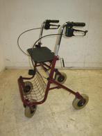 Stevige rode rollator, Diversen, Verpleegmiddelen, Niet ingevuld, Gebruikt, Niet ingevuld, Niet ingevuld