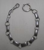 Zilveren antieke horloge ketting nr.1439, Sieraden, Tassen en Uiterlijk, Horloges | Antiek, Verzenden, Zilver, Overige merken