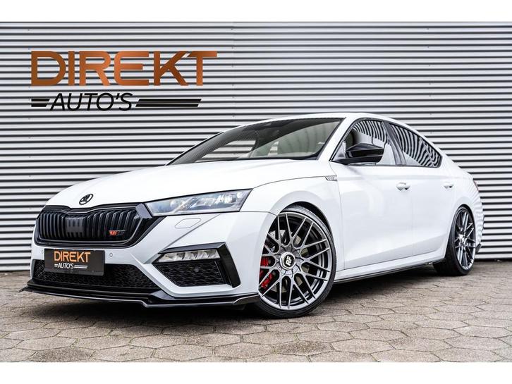 Skoda Octavia 2.0 TSI RS MILOTEC 266PK CANTON KEYLESS CAMERA, Auto's, Skoda, Bedrijf, Te koop, Octavia, Achteruitrijcamera, Airbags