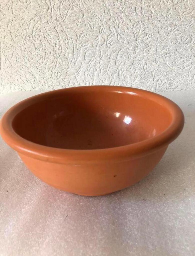 SCHAAL - KERAMIEK / AARDEWERK - DS - 21 cm x 9 cm hoogte, Keramiek, Ophalen of Verzenden, Overige stijlen, Schaal of Schalen