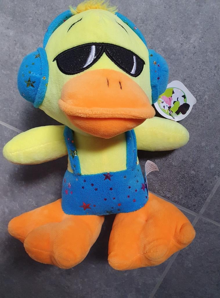 Mooie knuffel eend, Ophalen of Verzenden, Zo goed als nieuw, Eend