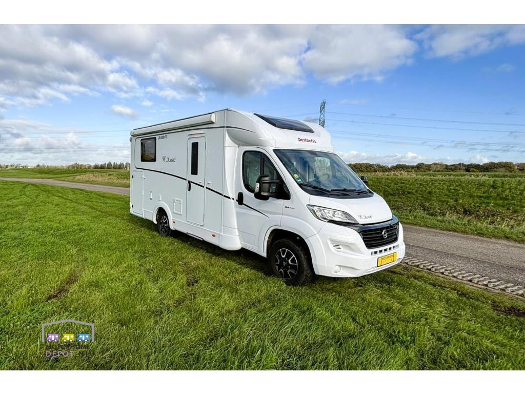 Dethleffs Just 6812 T EB | 2021 | Enkele lengte bedden, Niet ingevuld, Ringverwarming, Fiat, Luifel