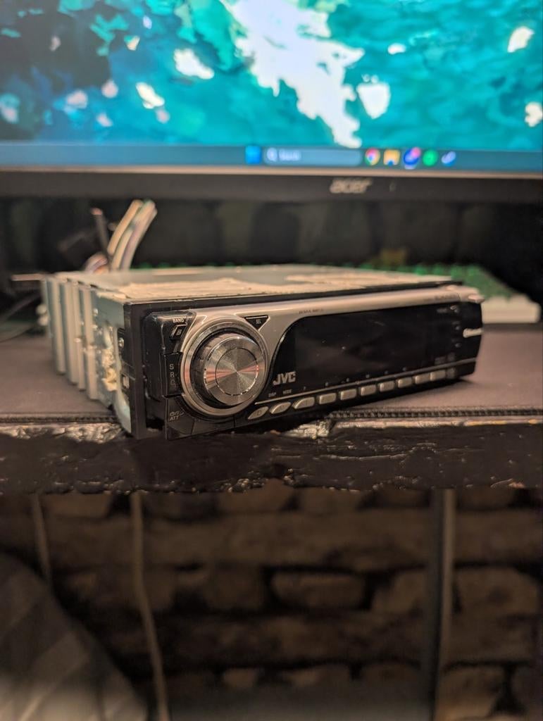 JVC KD-BT1 Bluetooth/CD Auto radio, Ophalen of Verzenden