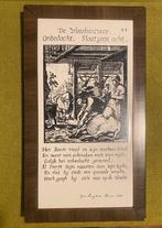 Tegeltje met ambacht slager, Ophalen of Verzenden