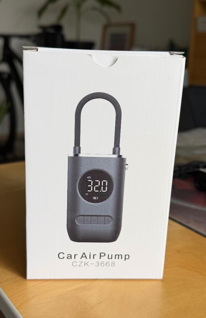 Compressor Fietspomp, Fietsen en Brommers, Fietsaccessoires | Fietspompen, Nieuw, Elektrisch, Ophalen of Verzenden