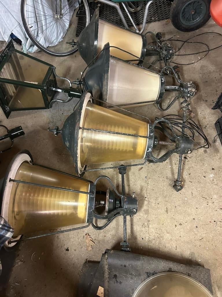 Lamp inrit verlichting terrein verlichting buitenlamp, Tuin en Terras, Buitenverlichting, Ophalen, Gebruikt, Minder dan 50 watt