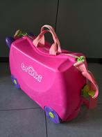 Trunki reiskoffer kinderen, roze, 30x 46 cm met wieltjes, Gebruikt, Hard kunststof, Minder dan 50 cm, Minder dan 35 cm
