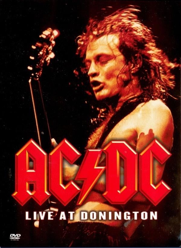 AC/DC - live at donington DVD VIDEO a5 digipak, Cd's en Dvd's, Dvd's | Muziek en Concerten, Zo goed als nieuw, Muziek en Concerten