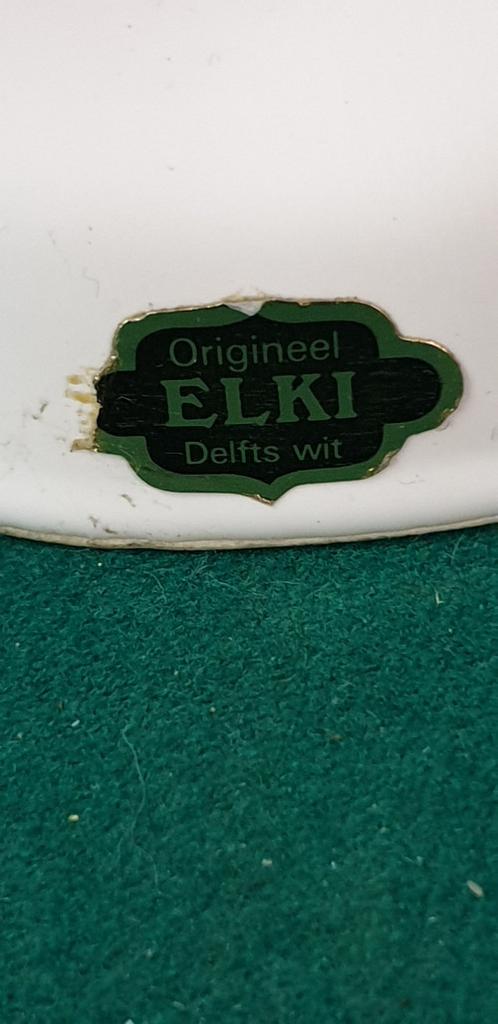 beeld echtpaar elki delfts wit,, Ophalen of Verzenden