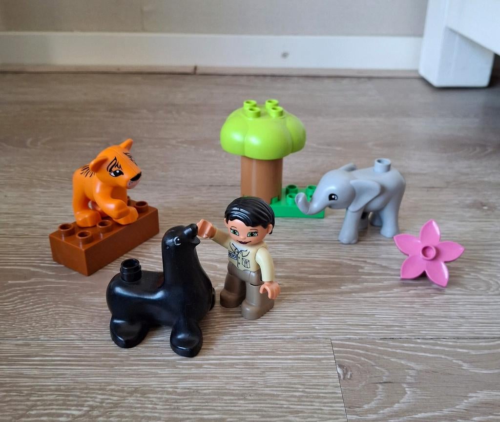 Wilde dieren set, Ophalen of Verzenden, Zo goed als nieuw, Duplo