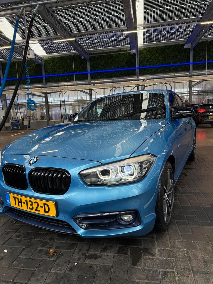 BMW 1-Serie 118i 136pk Aut 2018, Auto's, BMW, Particulier, 1-Serie, Benzine, C, Hatchback, Automaat, Origineel Nederlands, Blauw