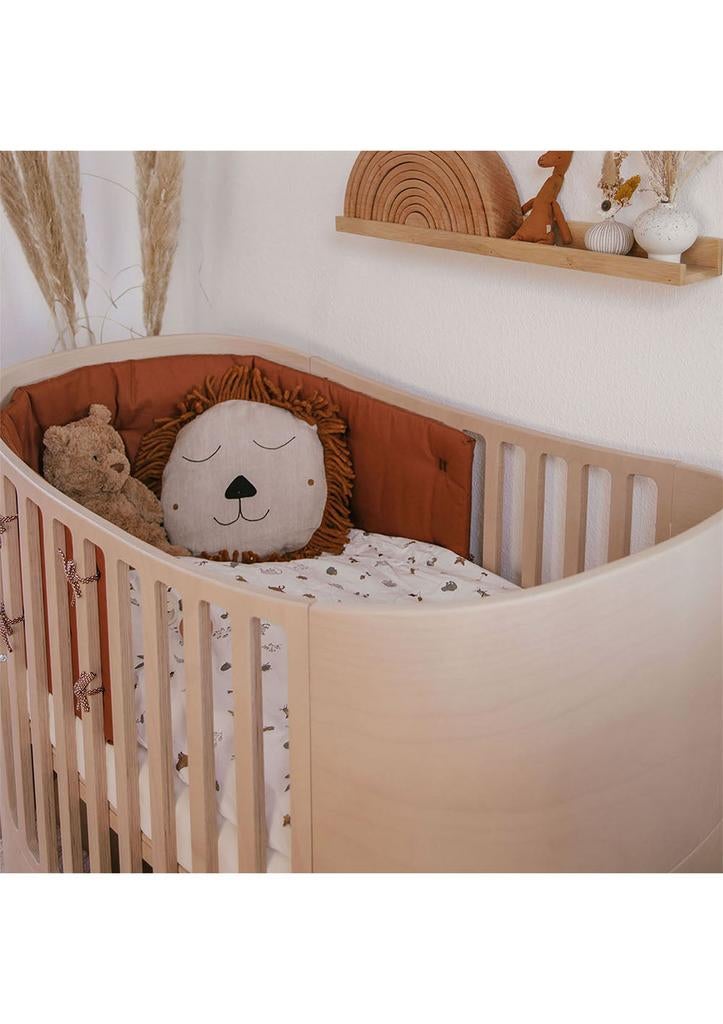 Leander Classic baby-junior bed 70x120 cm met matras, Ophalen, 70 tot 85 cm, Zo goed als nieuw, Lattenbodem