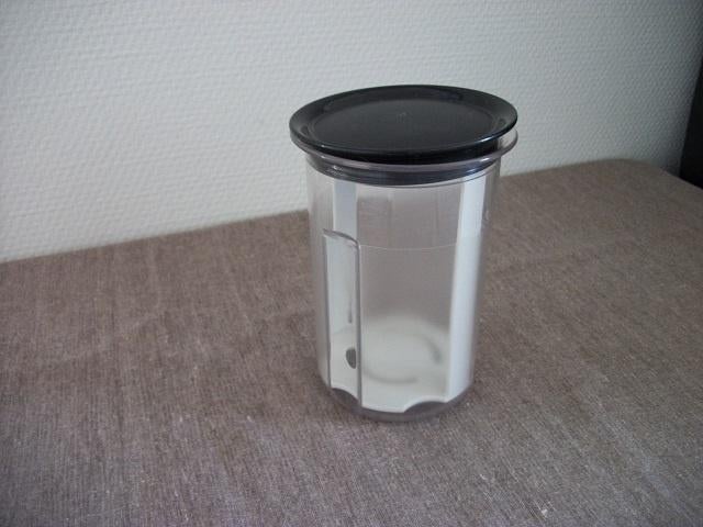 Tupperware Zuurpot ( klein model, zwart deksel ), Ophalen of Verzenden, Gebruikt, Overige typen