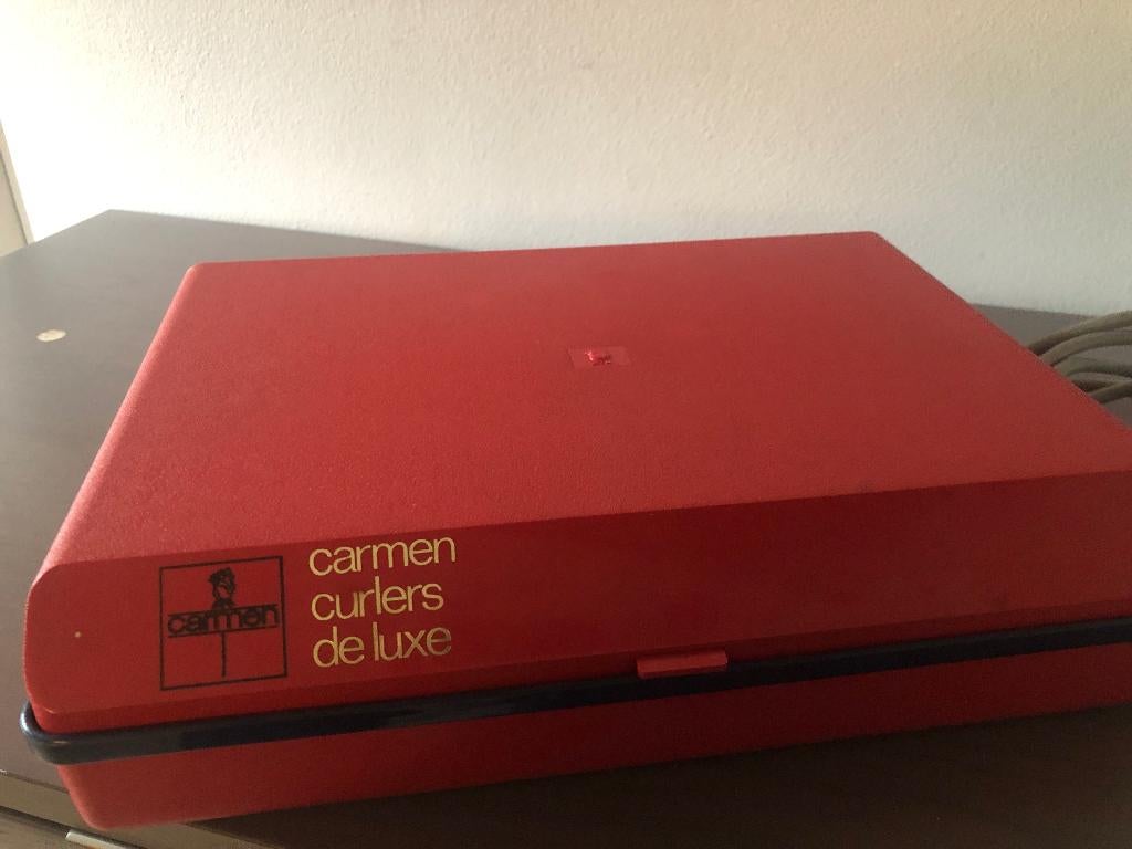 R E T R O / V I N T A G E   Carmen krulset met 20 rollers, Sieraden, Tassen en Uiterlijk, Uiterlijk | Haarverzorging, Ophalen of Verzenden