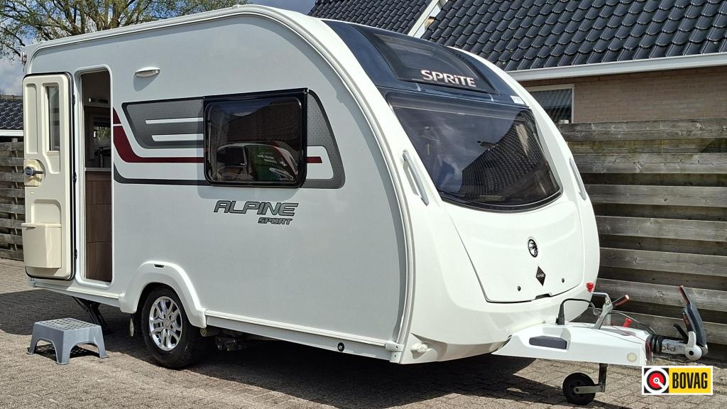 Sprite Alpine Sport 370 EK Mover,Unico Lfl. Fietsdr., Standaardzit, Tot en met 2, Bedrijf, 750 - 1000 kg