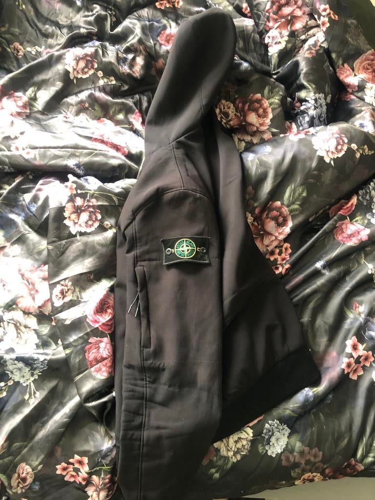 Stone Island jas heren maat M/L, Kleding | Heren, Ophalen, Gedragen, Maat 48/50 (M), Zwart