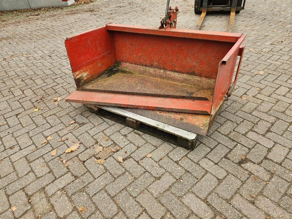 Hekamp grondbak, Breed 1.50 meter, Ophalen, Zo goed als nieuw