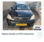 Toyota Corolla 1.6 Vvt-i 5DR Linea SOL 2003 Zwart, Voorwielaandrijving, Zwart, Corolla, Handgeschakeld