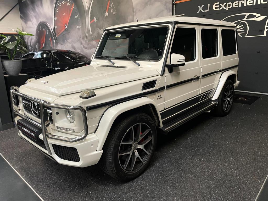Mercedes-Benz G-klasse 63 AMG Edition Navi Opendak Leder, Auto's, Mercedes-Benz, Automaat, Gebruikt, 4769 cc, G-Klasse