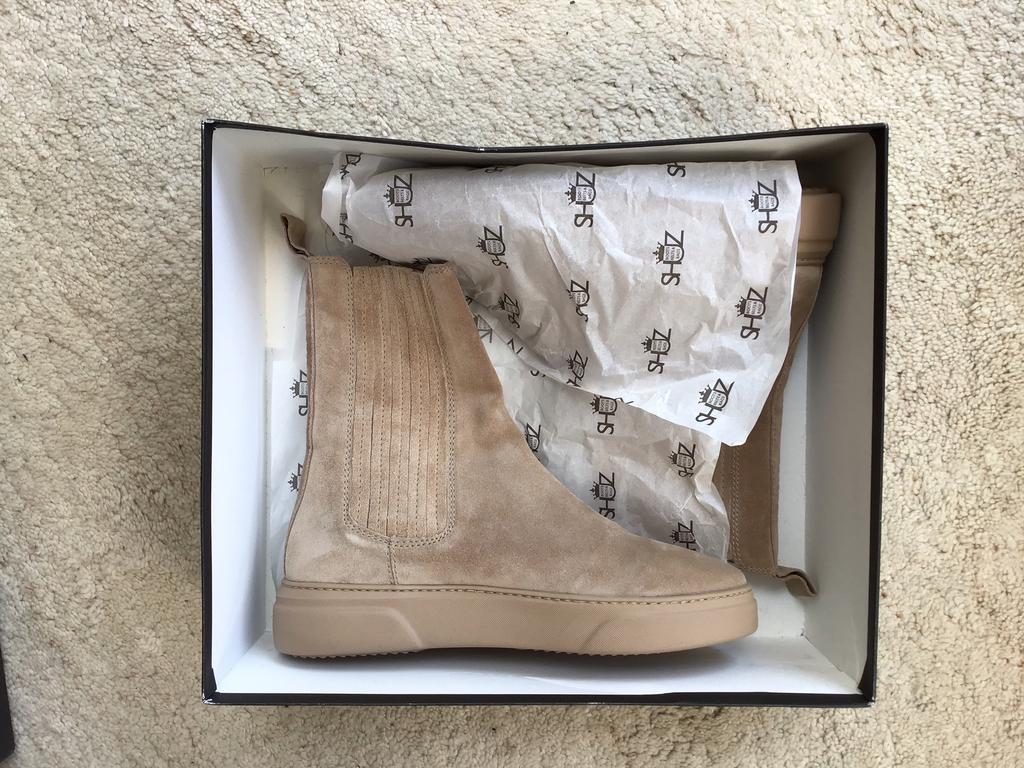 Via Vai Chelsea boots NIEUW maat 40, Beige, Lage of Enkellaarzen, Nieuw, Ophalen of Verzenden
