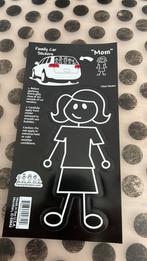 Auto familie sticker van moeder, Verzenden