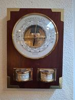 Unieke vintage weerstation 25x17 zie de foto's, Ophalen of Verzenden, Gebruikt, Weerstation