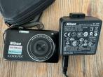 Nikon Coolpix S3100 Compact Camera - Zwart met accessoires, Audio, Tv en Foto, Fotocamera's Digitaal, Compact, Ophalen of Verzenden