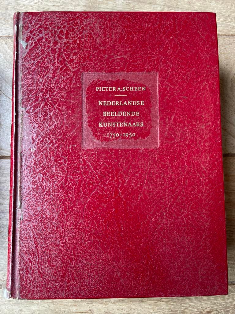 Pieter A. Scheen: Nederlandse Beeldende Kunstenaars 1750-195, Boeken, Encyclopedieën, Ophalen of Verzenden, Gelezen, Overige onderwerpen
