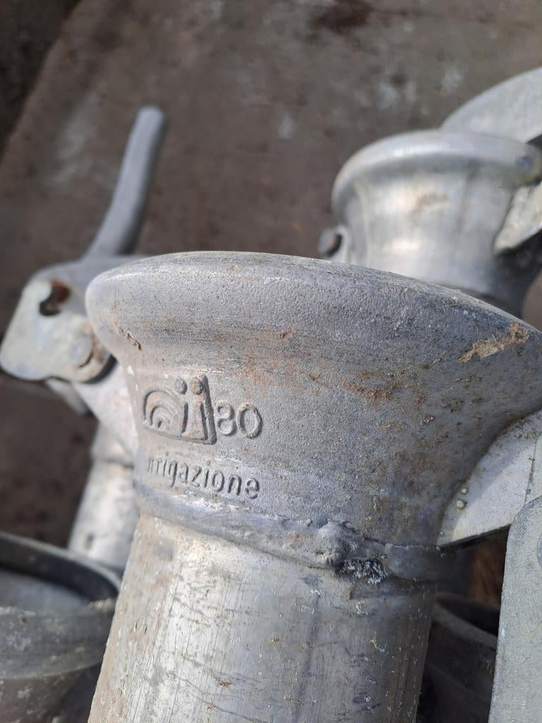 Aluminium beregenings buizen. Transport buis, Ophalen, Aluminium, 80 mm of meer, Overige typen