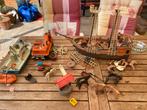 Diverse Lego en Playmobil set - Boot, kraan, paarden, circus, Ophalen of Verzenden, Gebruikt, Losse stenen, Lego