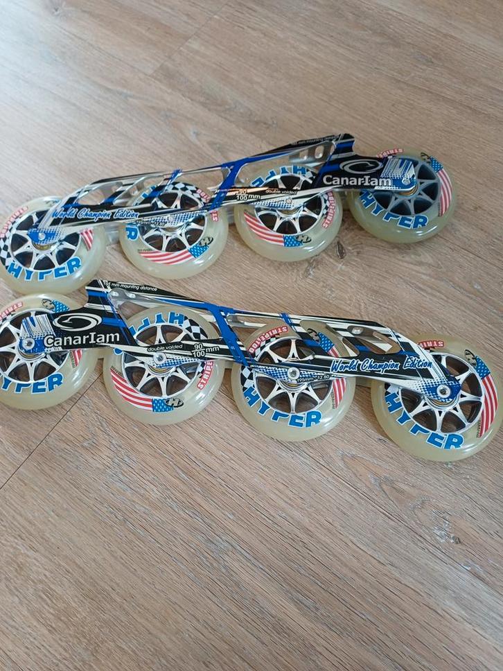 Nieuw Skeelerframe met Wielen - Hyper 100MM, Sport en Fitness, Skeelers, Nieuw, Wielen of Lagers, Ophalen of Verzenden