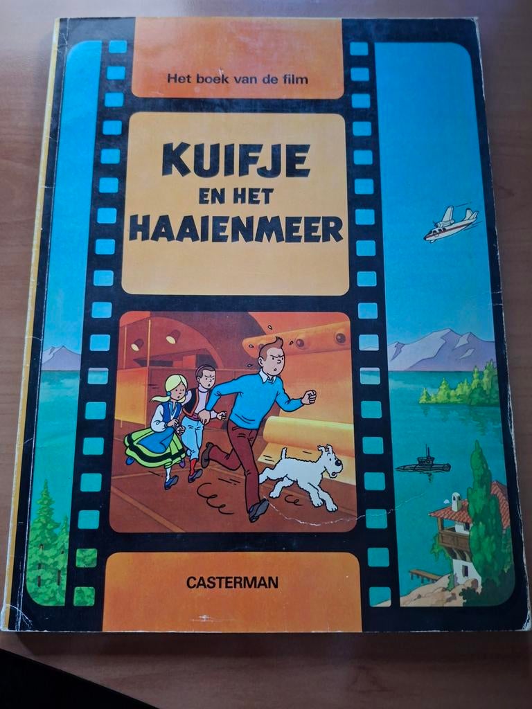 De Avonturen van Kuifje : Kuifje en het Haaienmeer 1973, Eén stripboek, Ophalen of Verzenden, Gelezen, Hergé