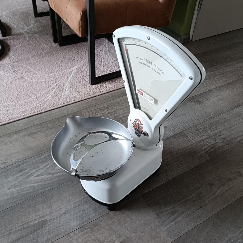 Weegschaal merk Berkel, Ophalen