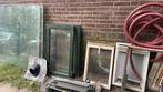Diverse bouwmaterialen ( ramen/ falk plaat/ hout/ glas), Ophalen, Zo goed als nieuw