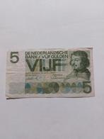 5 Gulden 1966 Vondel I ZF, Postzegels en Munten, Bankbiljetten | Nederland, Los biljet, Ophalen of Verzenden, 5 gulden