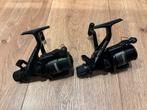 2 x shimano aero 5010 baitrunner molens, Ophalen of Verzenden, Gebruikt, Molen