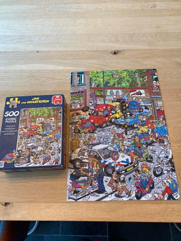 Jan van Haasteren Puzzel - Verkeerschaos 500 stuks beschikbaar voor biedingen