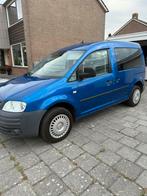 Volkswagen Caddy 7persoons 1.4 Life 55KW Combi 2006 Blauw, Auto's, Voorwielaandrijving, 65 €/maand, 74 pk, 4 cilinders