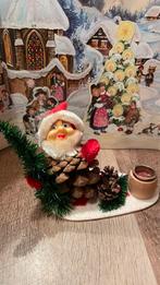 Vintage kerstman -tomte-kandelaartje jaren ‘60, Diversen, Ophalen of Verzenden, Gebruikt