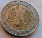 2 Euromunt Duitsland 2002 "J" met drukfout

( Zeldzaam ), Ophalen, Duitsland, 2 euro