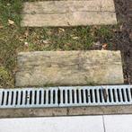 Stenen biels tuin tegel, Tuin en Terras, Gebruikt, Ophalen of Verzenden, Minder dan 5 m², Beton