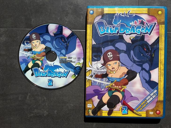 DVD - Blue Dragon - Animatie Anime - Manga, Cd's en Dvd's, Dvd's | Tekenfilms en Animatie, Zo goed als nieuw, Anime (Japans), Tekenfilm