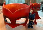 Masker + 2 poppetjes PJ Masks, Ophalen of Verzenden, Zo goed als nieuw